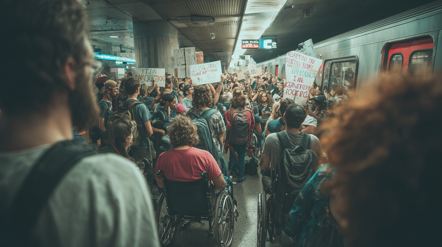 jeonjangyeon-subway-protest-disability-rights-budget-demand