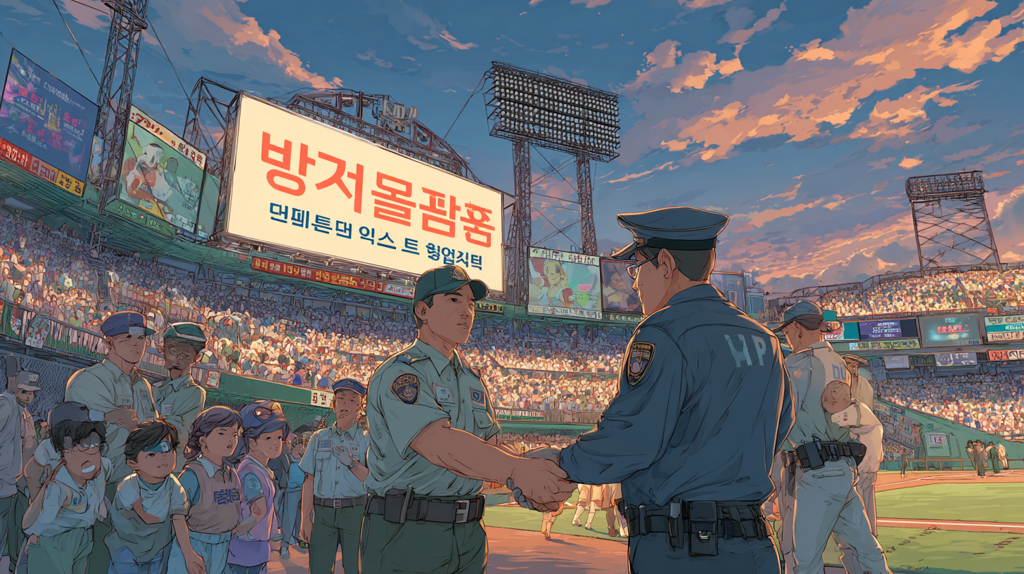 police-kbo-mou-national-security-baseball